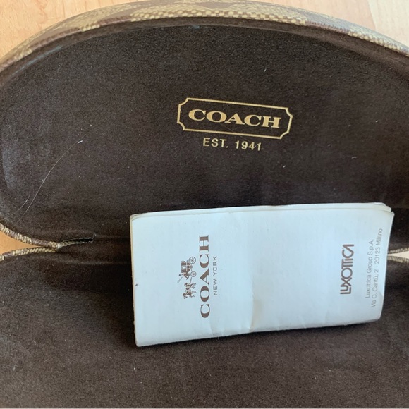 Coach sunglass case - Picture 6 of 7